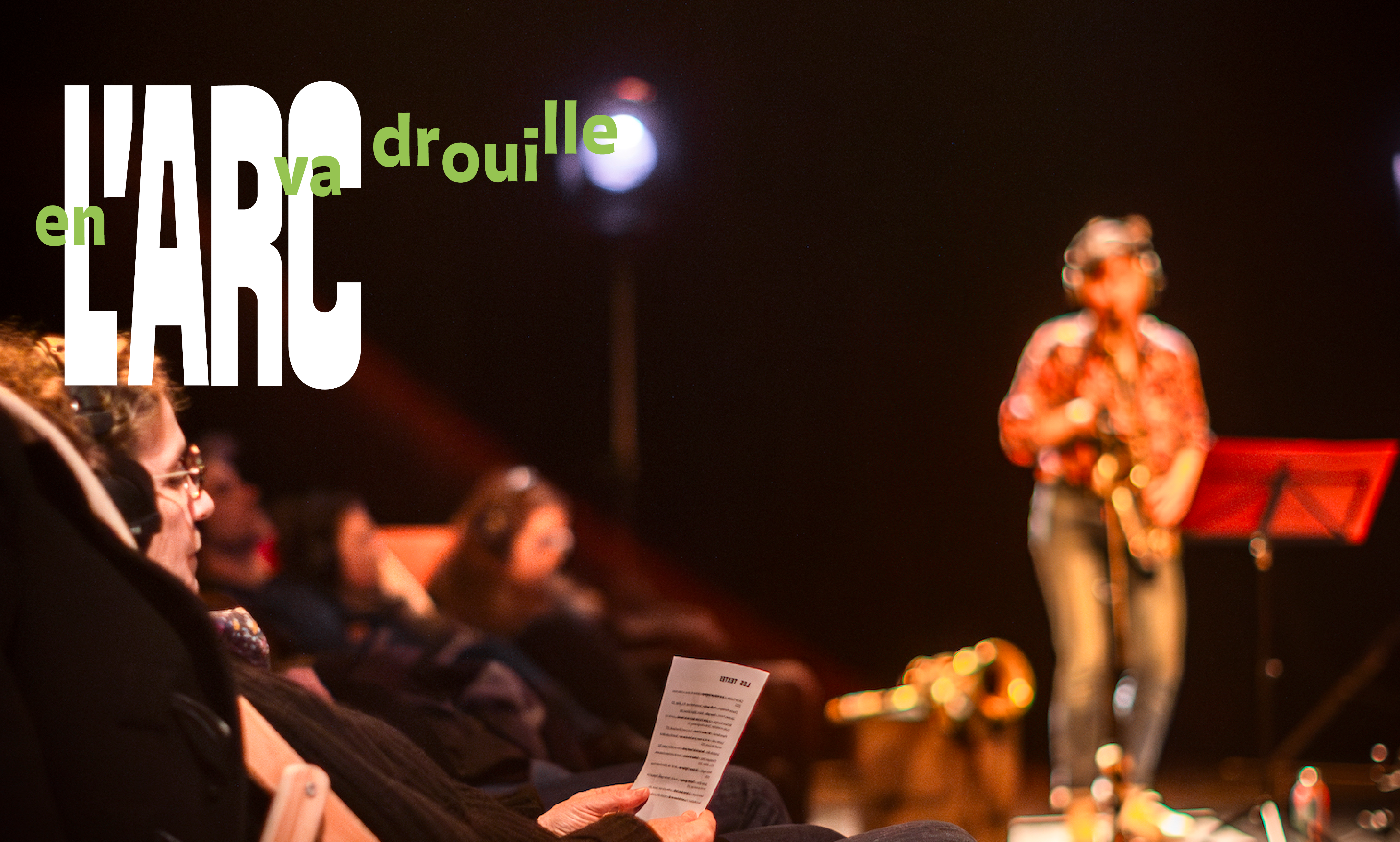 Poésie couchée sur musique en transat