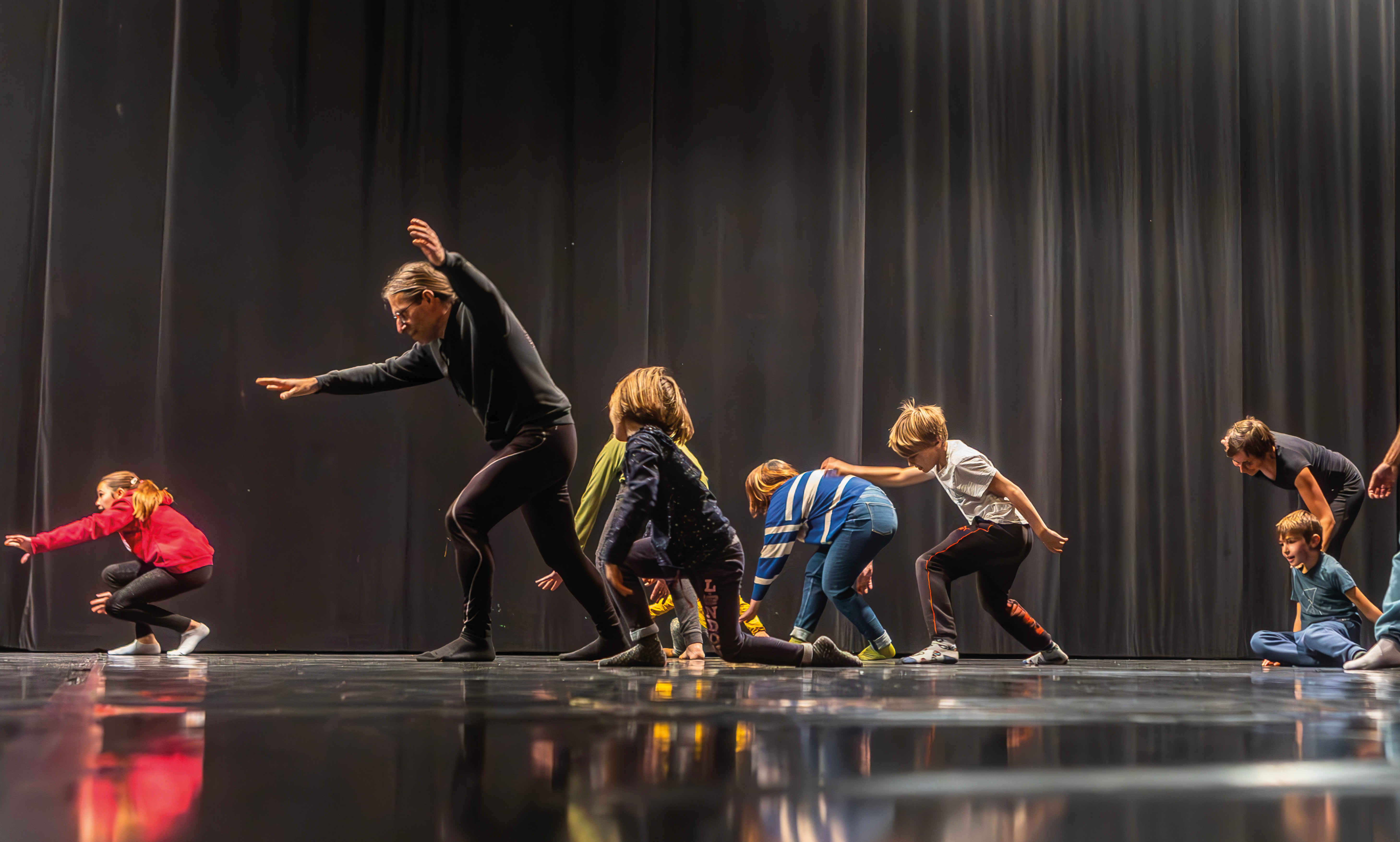 Atelier parent-enfant : l'acrobatie comme langage 