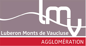logo médiathèques Luberon Monts de Vaucluse.