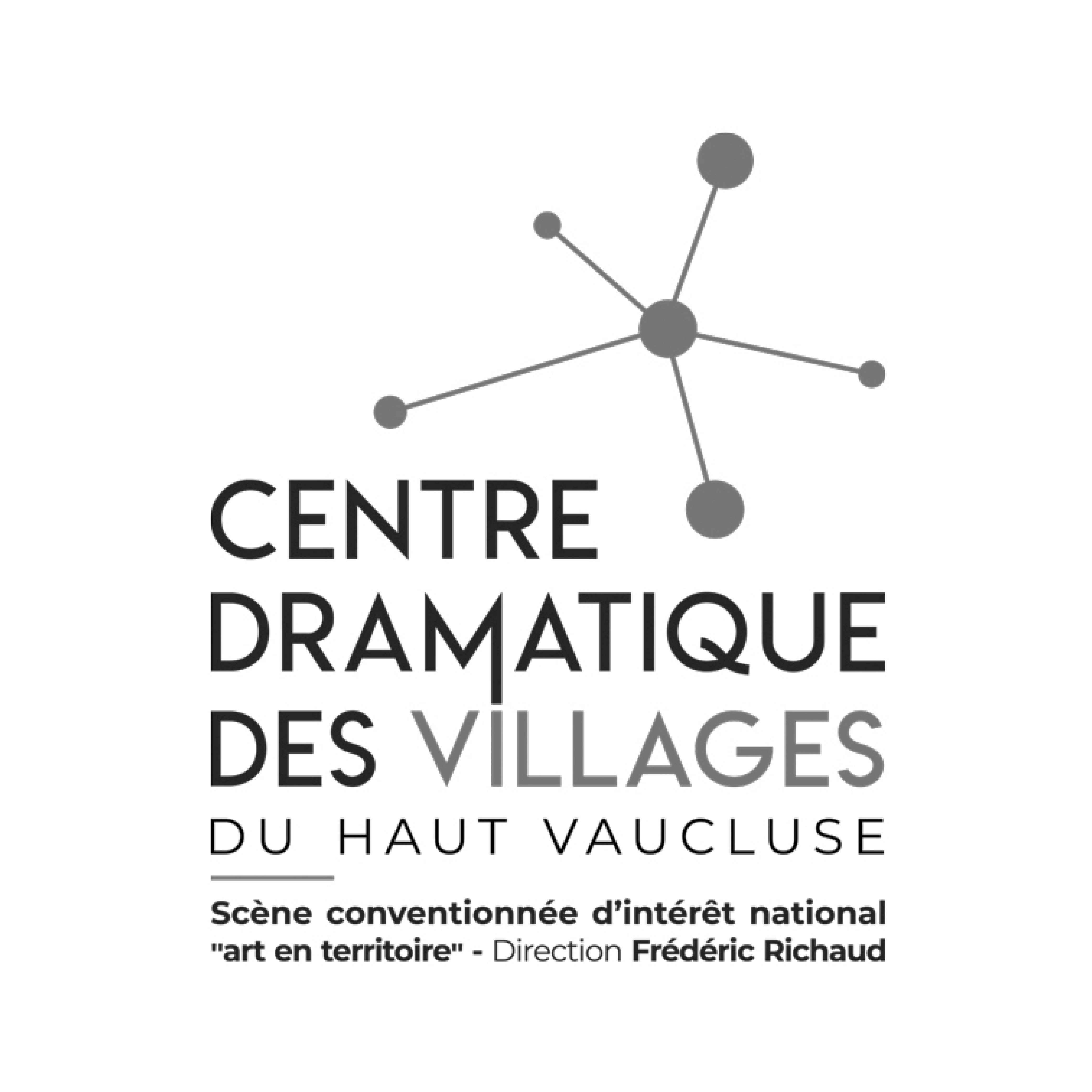 logo du Centre Dramatique Des Villages du Haut Vaucluse