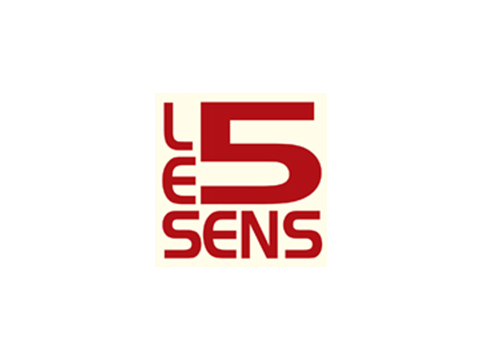 logo de l'entreprise Les 5 sens, épicerie fine et cave à vins