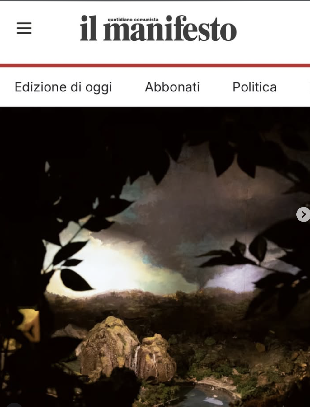 Articolo per Il Manifesto / Italia