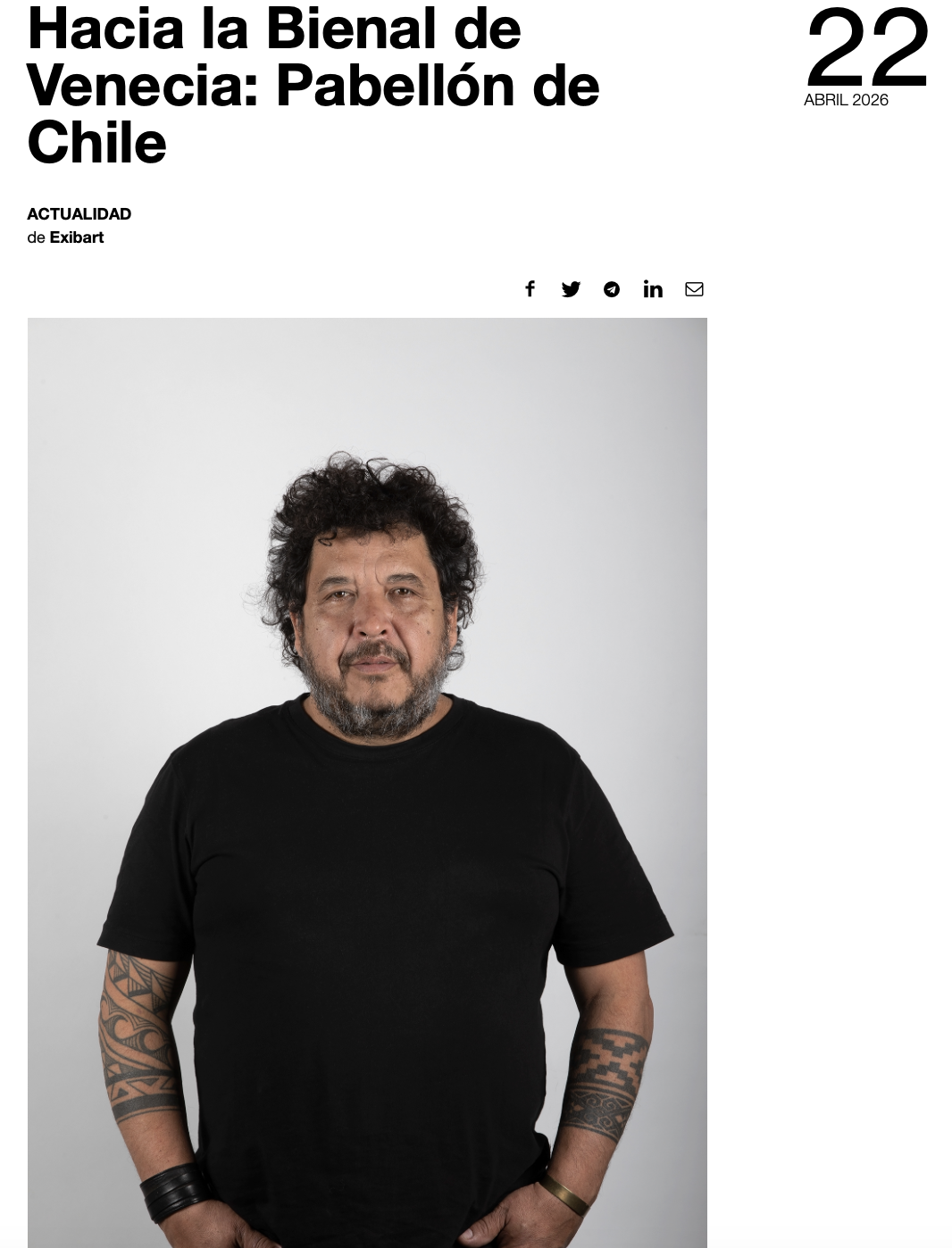 Exibart - Hacia la Bienal de Venecia: Pabellón de Chile