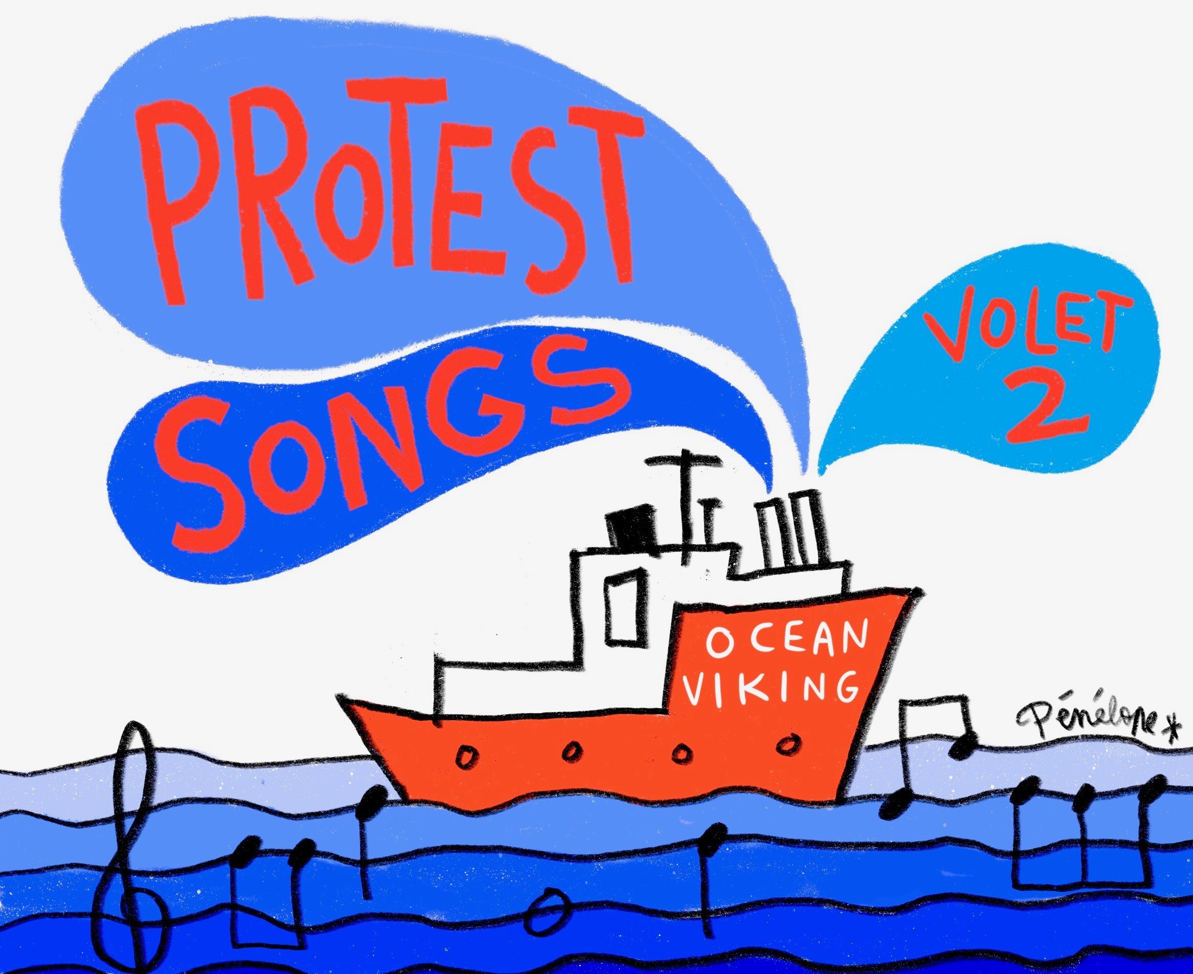 Image du spectacle Protest songs de L - Raphaële Lannadère, Blick Bassy, Safia Nolin, Pomme, Thomas de Pourquery & GreenChien