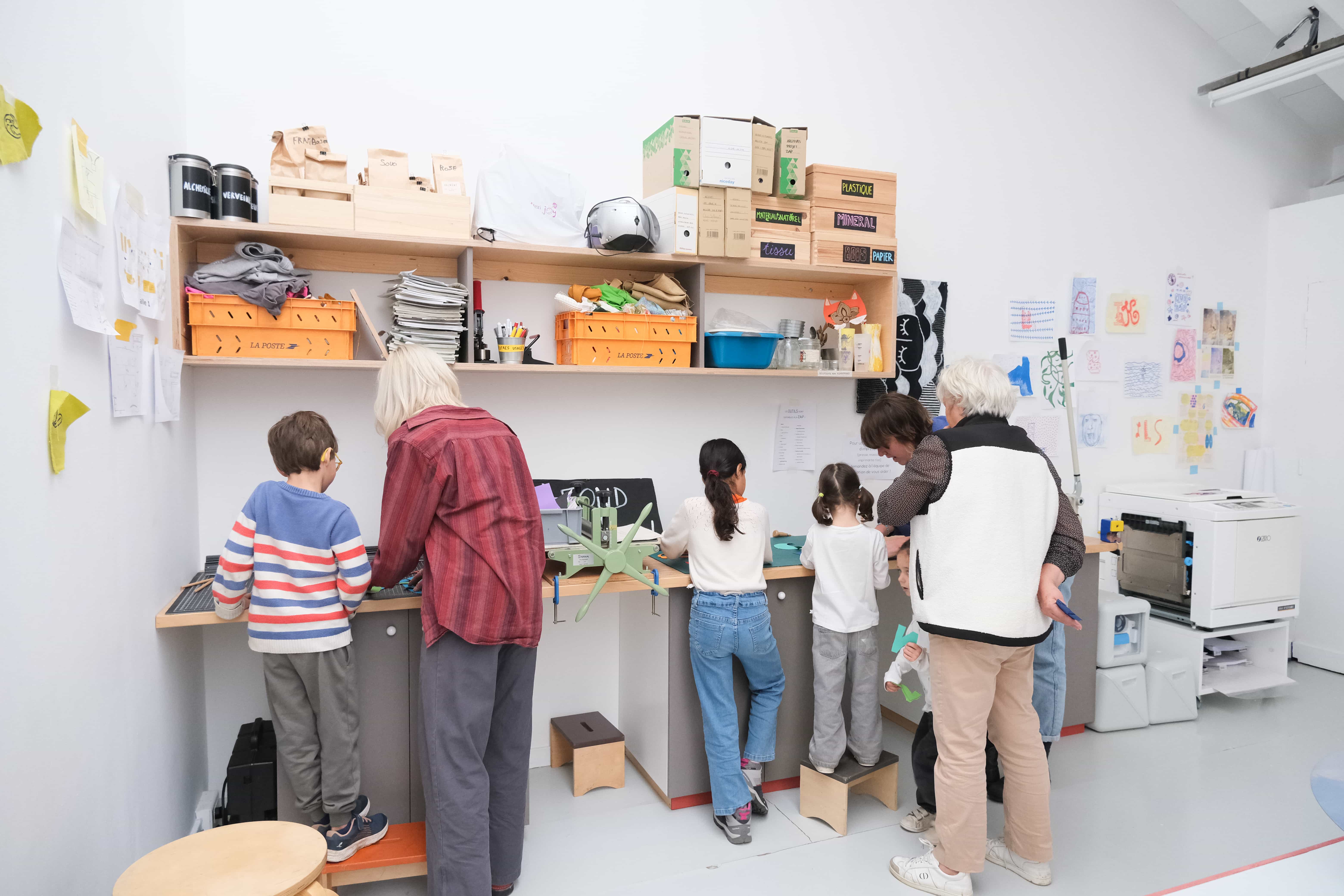 Image du spectacle Ateliers en famille de autour des expositions d'Aysha E Arar et Natasha Tontey