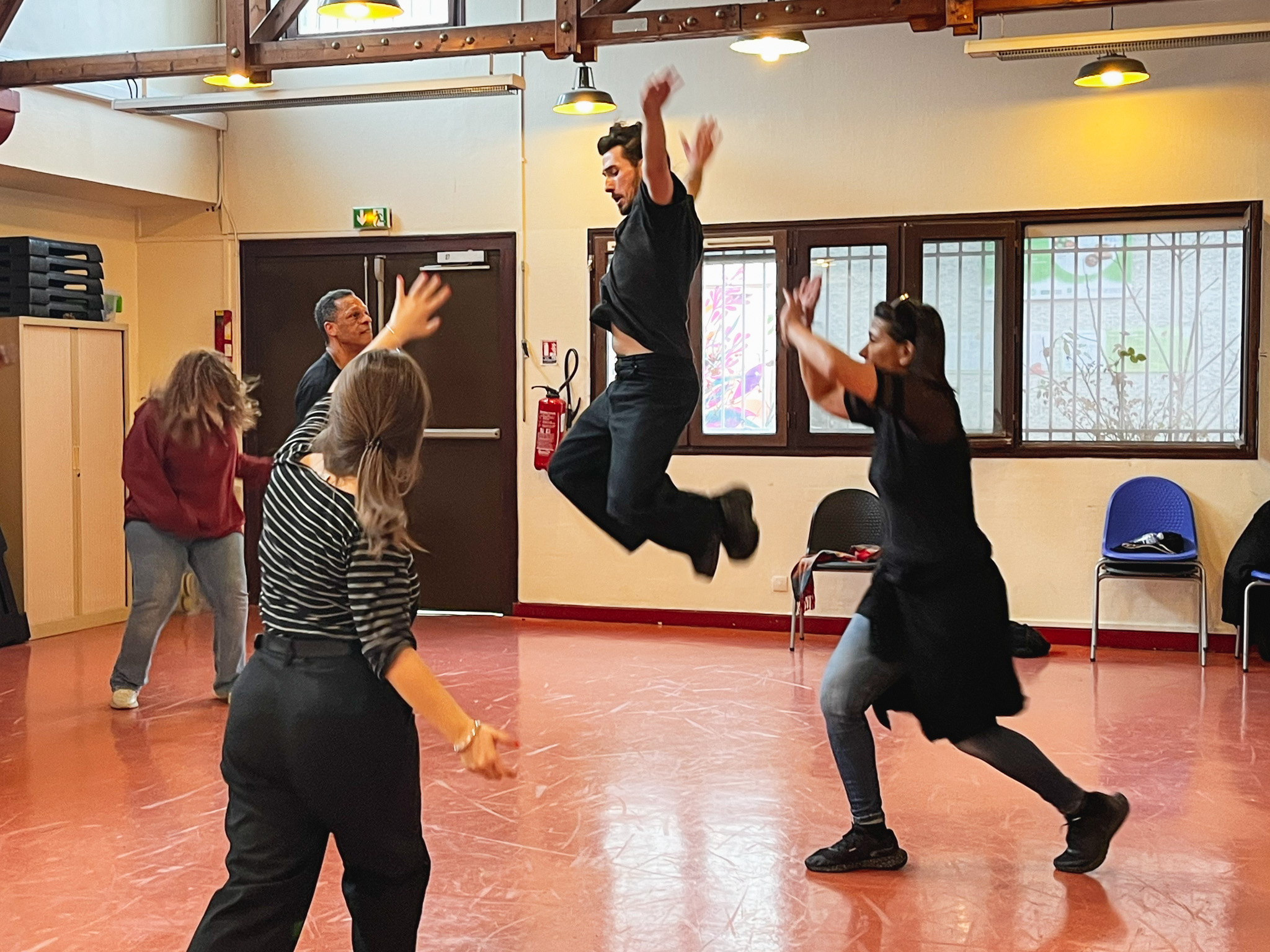 Un dancefloor dans le quartier