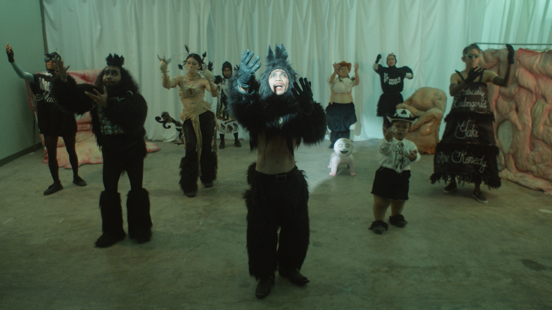 Image du spectacle Projection-rencontre Primate Visions: Macaque Macabre de de Natasha Tontey